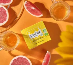 Pack Thé Vert et Maté BB Detox Bio - 2 x 20 sachets - KUSMI TEA