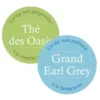 Pack Thé Vert à la menthe Thé des Oasis et Thé Noir Grand Earl Grey - Vrac 2 x 100 g - COMPTOIR FRANÇAIS DU THÉ