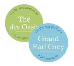 Pack Thé Vert à la menthe Thé des Oasis et Thé Noir Grand Earl Grey - Vrac 2 x 100 g - COMPTOIR FRANÇAIS DU THÉ