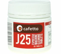 Pastilles nettoyantes CAFETTO J25 pour machine espresso x60