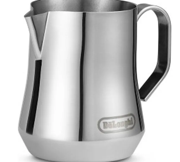 Pichet à lait DELONGHI en acier inoxydable 35 cl