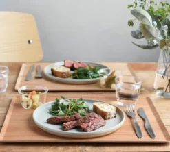 Plateau Place Mat en bois de bouleau contreplaqué 36x28cm