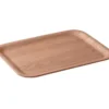 Plateau rectangulaire en saule anti dérapant 32 x 24 cm Kinto