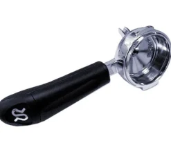 Porte-filtre laiton 2 becs 58mm avec logo pour machine expresso Rancilio
