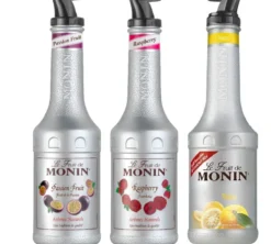 3 Purée de Fruits - Framboise Passion Yuzu - MONIN