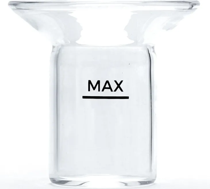 Récipient à lait réfrigérant JOY RESOLVE en verre pour cafetière Barisieur