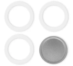 Set 3 joints + 1 filtre pour cafetière aluminium 2 tasses BIALETTI