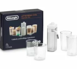 Set Latte Crema Cool Upgrade DLSC032 Rivelia et Primadonna Aromatic - DeLonghi