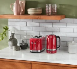 Set Petit-Déjeuner Bouilloire et Grille-pain Rouge Empire - KitchenAid