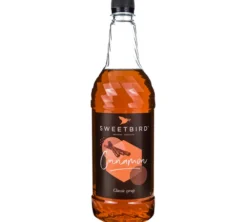 Sirop Cinnamon Bun - 1 L - Bouteille plastique PET - SWEETBIRD
