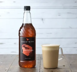 Sirop Cinnamon Bun - 1 L - Bouteille plastique PET - SWEETBIRD
