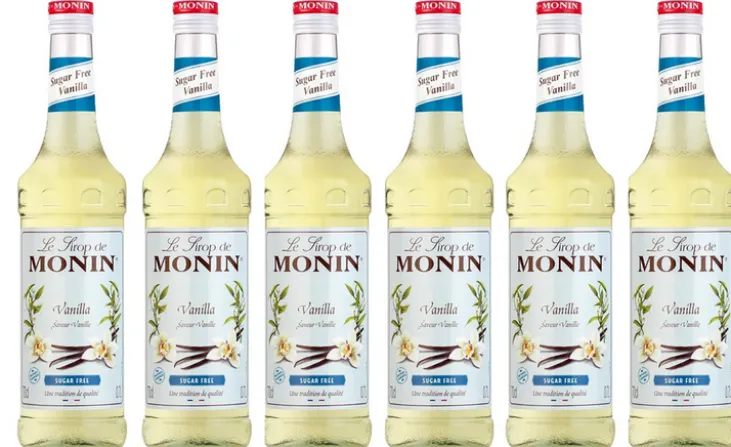 Sirop de Vanille sans sucre - Monin 6 x 70 cl