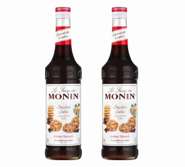 Sirop Monin - chocolate cookie - lot de 2 x 70cl