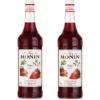Sirop Monin - Fraise - 2 x 1 L