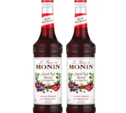 SIROP - MONIN - FRUITS ROUGES EPICES - 2 x 70cl