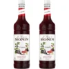 Sirop Monin Grenadine - Bouteille plastique -2 x 1L