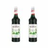 Sirop Monin Menthe - Bouteille plastique - 2 x 1L