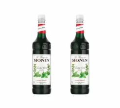Sirop Monin Menthe - Bouteille plastique - 2 x 1L