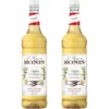 Sirop Monin Vanille - Bouteille plastique - 2 x 1L