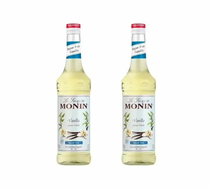 Sirop Monin - Vanille sans sucre - 2 x 70cl