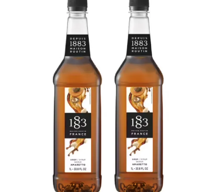 Sirop 1883 Routin Amaretto - Bouteille plastique - 2 x 1 L