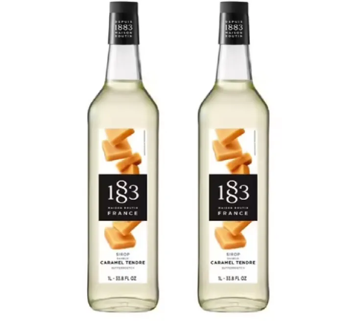 Sirop 1883 Routin Caramel Tendre - 2 x 1 L