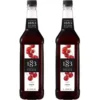 Sirop 1883 Routin Cerise - Bouteille Plastique - 2 x 1 L