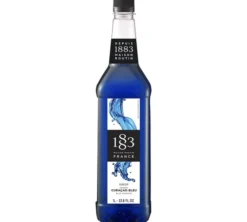Sirop 1883 Routin Curaçao Bleu - Bouteille plastique - 1L