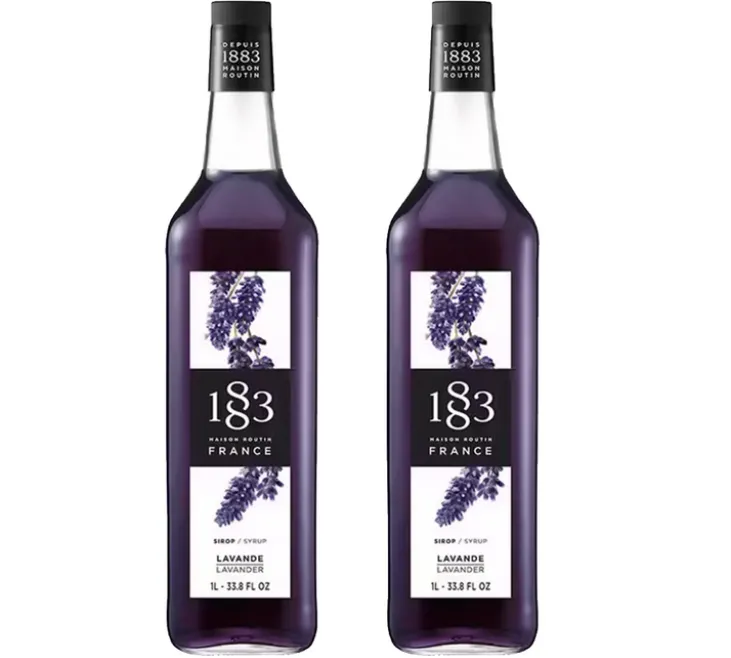Sirop 1883 Routin Lavande - Bouteille Plastique - 2 x 1 L