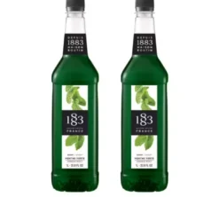 Sirop 1883 Routin Menthe Verte - Bouteille Plastique - 2 x 1 L