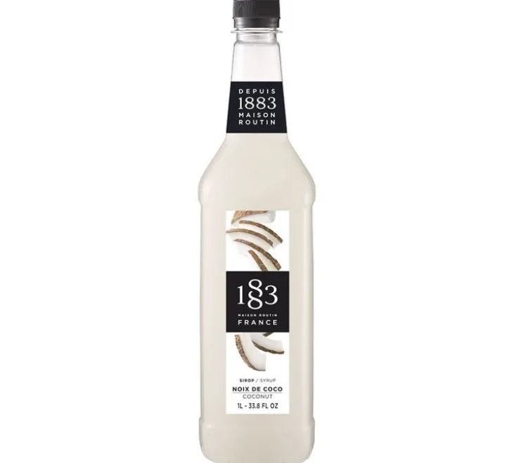 Sirop 1883 Routin Noix de Coco - Bouteille plastique - 1L