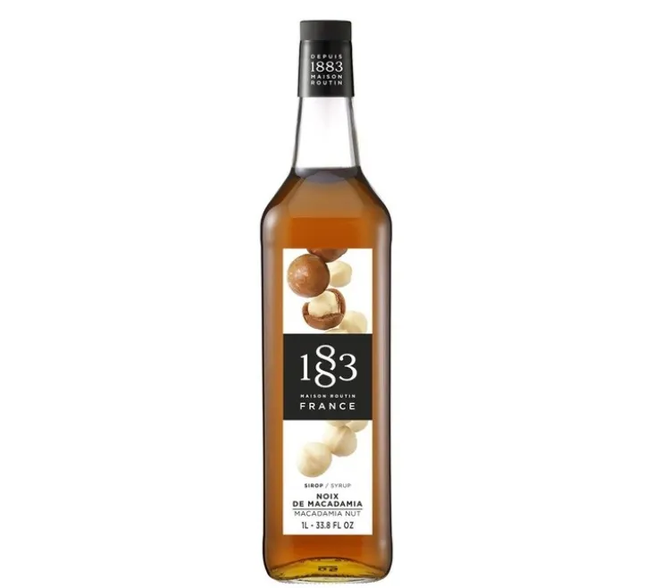 Sirop 1883 Routin Noix de Macadamia - Bouteille Plastique - 1L