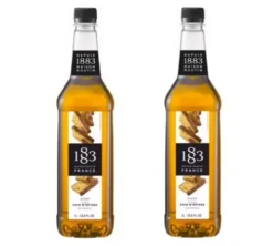 Sirop 1883 Routin Pain d'épices - Bouteille Plastique - 2 x 1 L