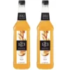 Sirop 1883 Routin Pêche - Bouteille plastique - 2 x 1 L