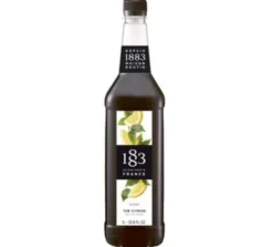 Sirop 1883 Routin Thé Citron - Bouteille plastique - 1L
