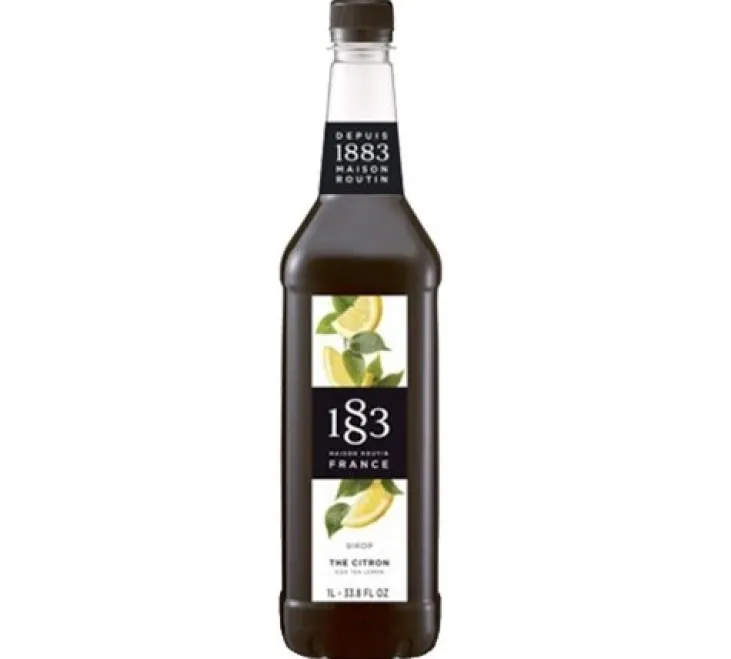 Sirop 1883 Routin Thé Citron - Bouteille plastique - 1L