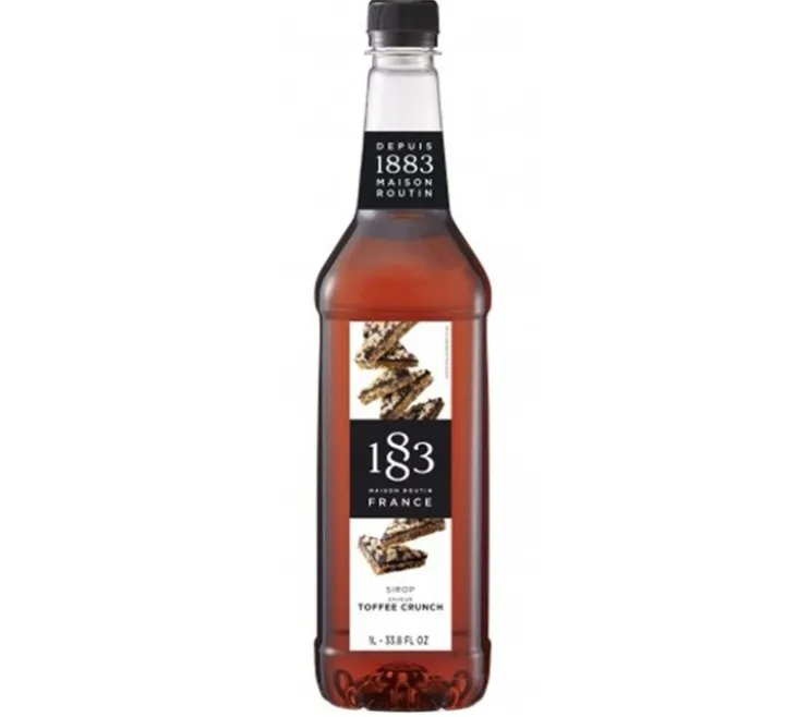 Sirop 1883 Routin Toffee Crunch - Bouteille Plastique - 1L