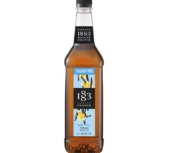 Sirop 1883 Routin Vanille sans sucre - Bouteille Plastique - 1L