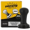Tamper café BARISTATOR 58,6 mm base antistatique et manche en bois noir