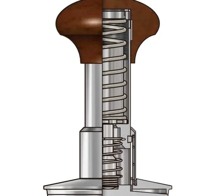 Tamper café Dynamométrique THE FORCE TAMPER 58.5 mm