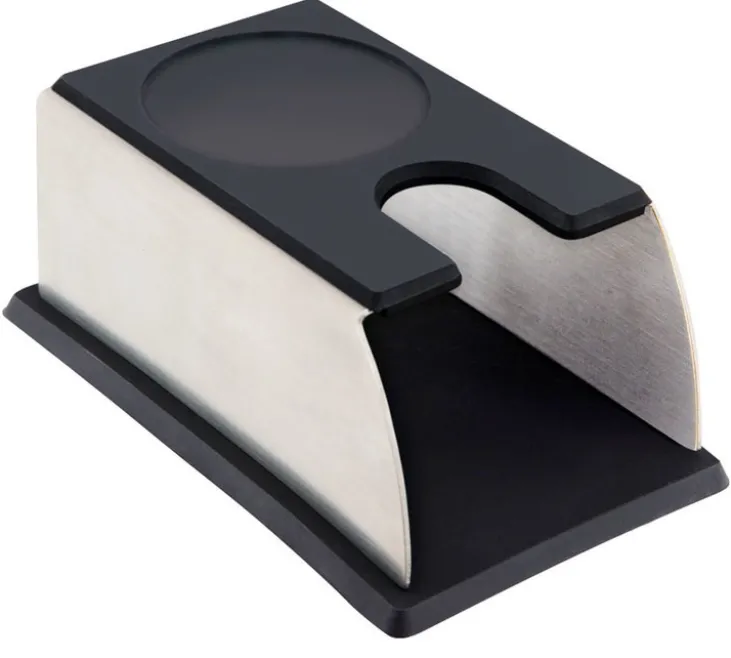 Tamper station en inox et silicone - Ilsa