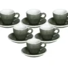 6 tasses Espresso 80 ml + 6 sous tasses - Forest - Loveramics