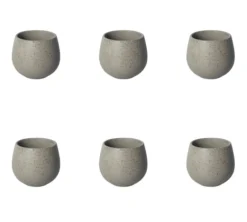 6 tasses Nutty Tasting Cup couleur Granite - 80 ml - Loveramics