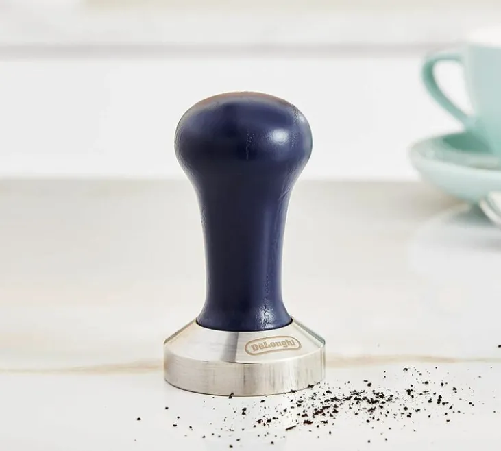 Tasseur de café DELONGHI en bois bleu 51 mm