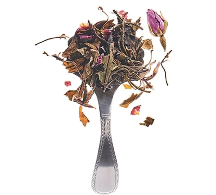 Thé Blanc Blanc comme Rose - Vrac 100 g - COMPTOIR FRANÇAIS DU THÉ