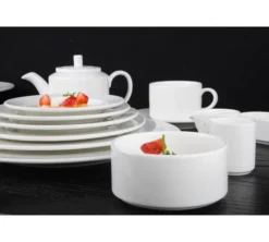 Théière en porcelaine blanche 40 cl - Cosy & Trendy