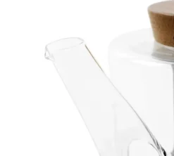Théière en verre couvercle bois 1L Viva Scandinavia 'Infusion'