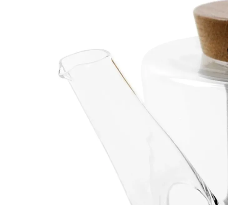 Théière en verre couvercle bois 1L Viva Scandinavia 'Infusion'