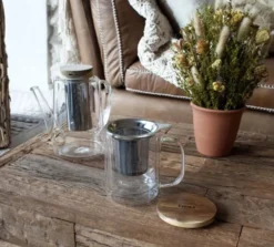 Théière en verre 1.2 L OGO Living Gustave