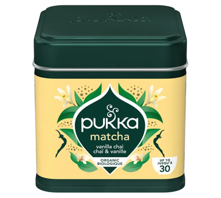 Thé Matcha vanille chaï Bio - 30 g - PUKKA
